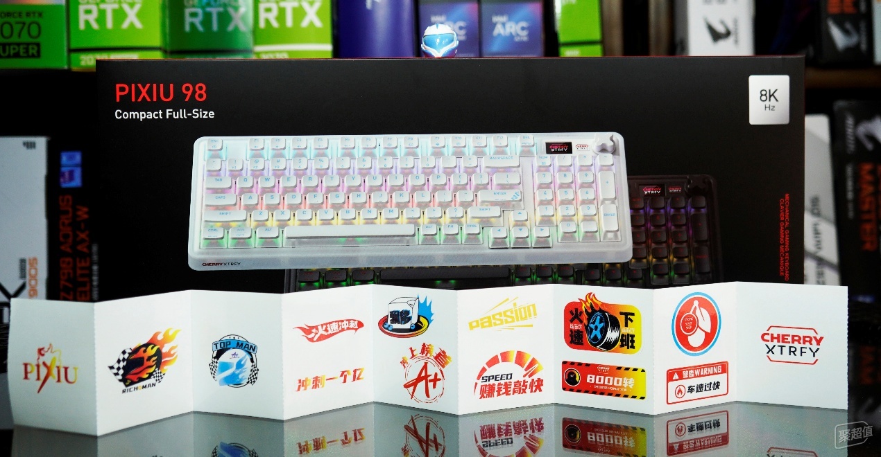 RFY PIXIU98赛车主题客制化机械键盘新葡京”激情“再燃全能型CHERRY XT(图15)