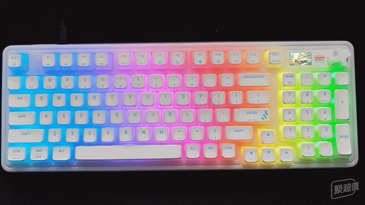 RFY PIXIU98赛车主题客制化机械键盘新葡京”激情“再燃全能型CHERRY XT(图28)
