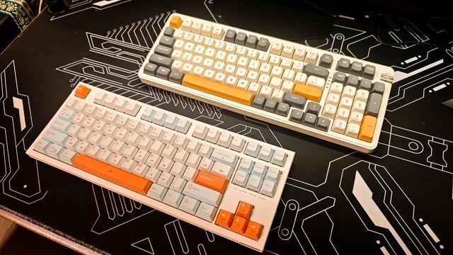 59机械键盘1980系列K87se开箱晒个单澳门新葡京app复古风3折捡漏：佳达隆轴体￥(图10)